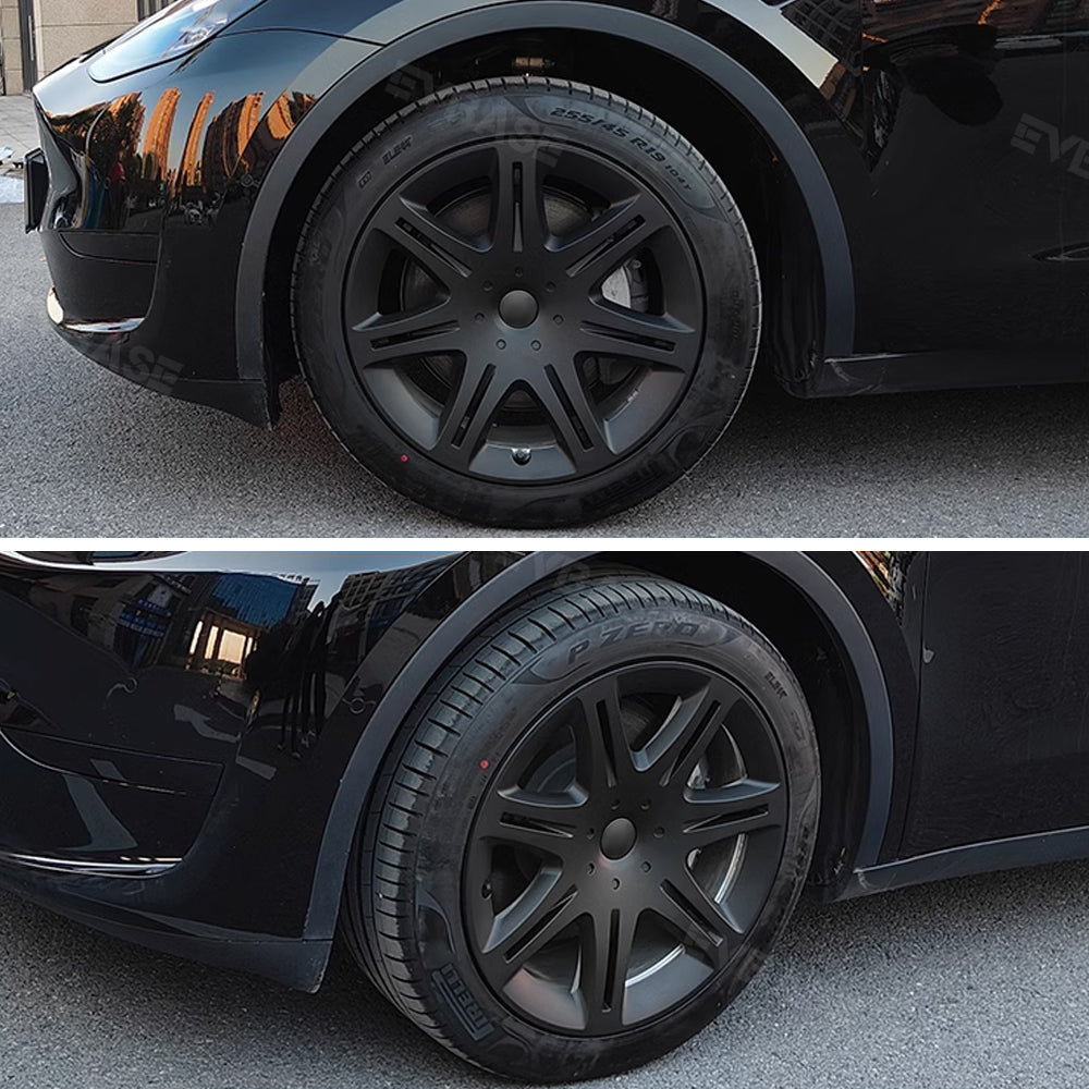 Model Y Wheel Covers 19 Inch Sport Hubcaps Rim Protector Gemini Wheel Caps Replacement for Tesla