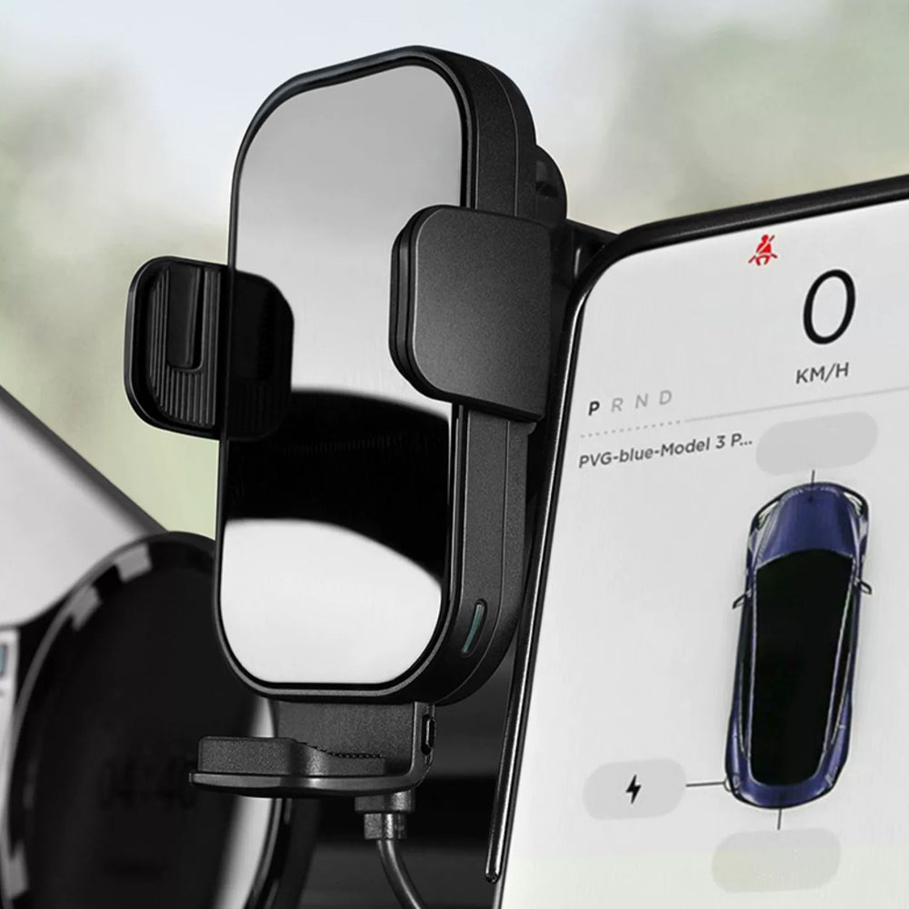 Car Cell Phone Mount for Tesla Model 3 Y Fixed Clip Safety Cell