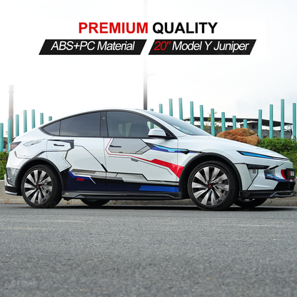 Wheel Covers for Tesla Model Y Juniper 20 Inch Helix 2.0 Wheels Hubcaps