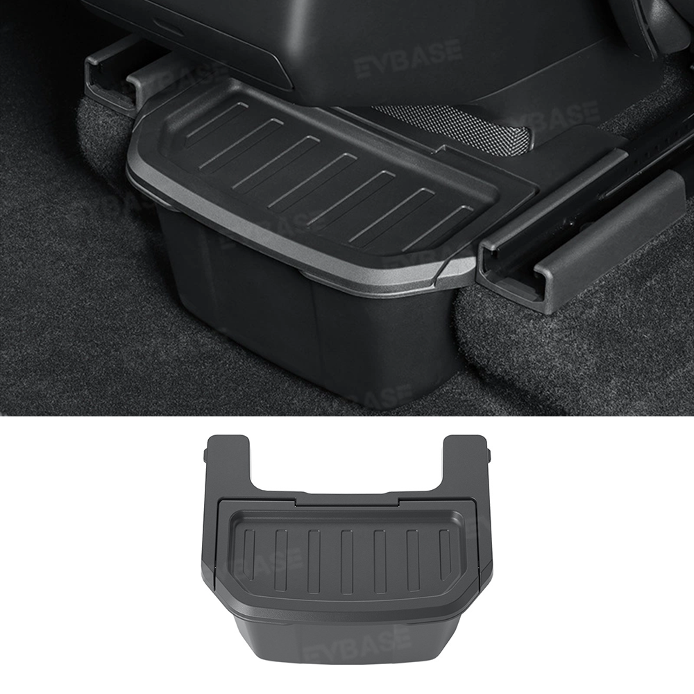 Model Y L Rear Center Console Organizer Rear Seat Storage Box Trash Can Interior Storage Accessories