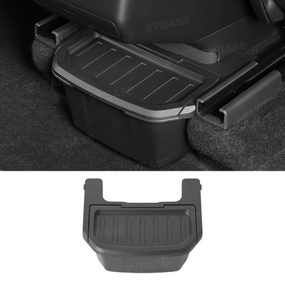 Model Y L Rear Center Console Organizer Rear Seat Storage Box Trash Can Interior Storage Accessories