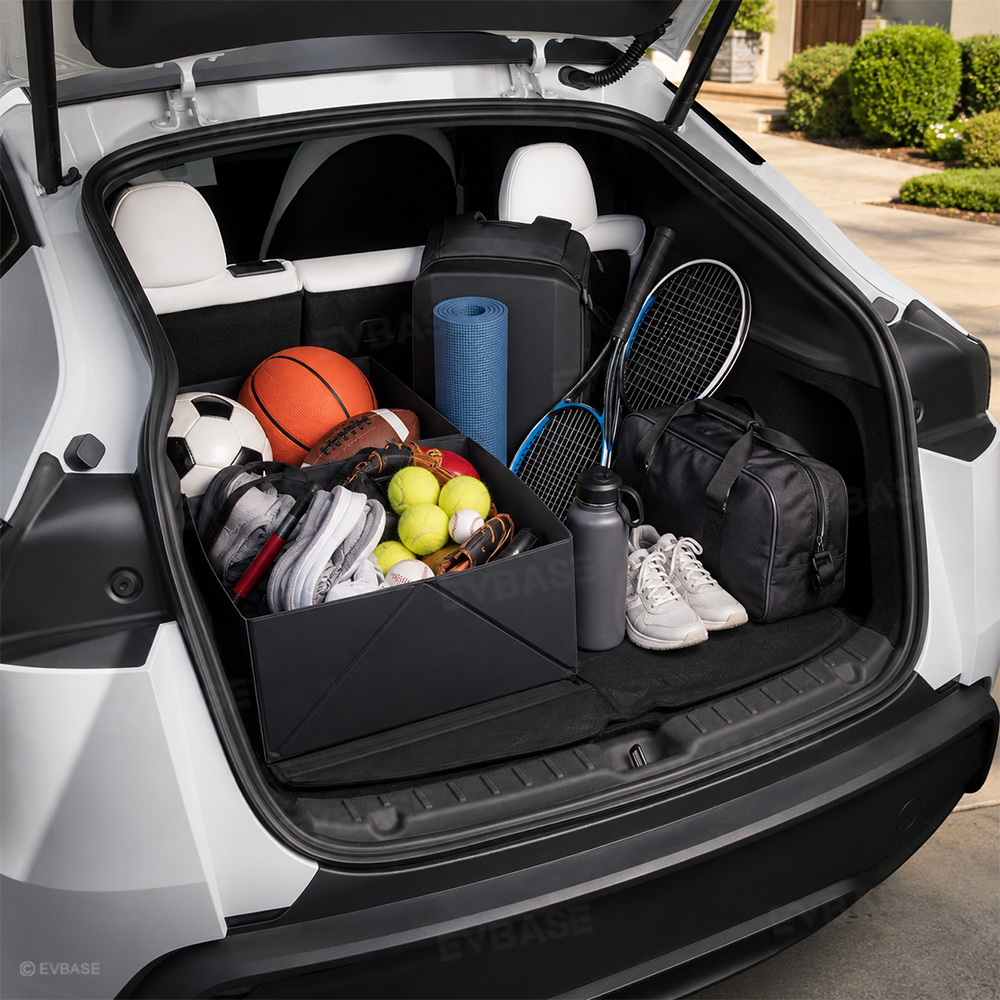 Model Y Juniper Expandable Trunk Organizer Foldable Trunk Cargo Storage Organizer