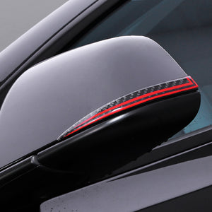 EVBASE Model 3 Y Side View Mirror Anti-Scratch Trim Covers ABS Carbon Fiber Edge Protector