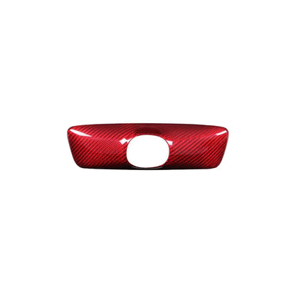 Interior Rearview Mirror Cover Model 3 Y Real Carbon Fiber Rearview Mirror Backside Overlay for Tesla