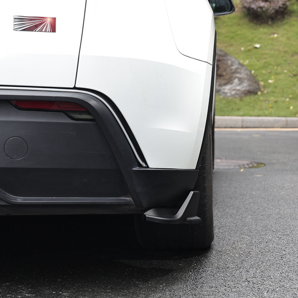 Model Y Juniper Rear Bumper Lip Side Splitter ABS Sport Style Rear Bumper Corner Extensions