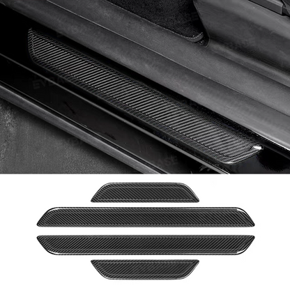 Tesla Model Y Juniper Real Carbon Fiber Upgrade Kit Full Interior Protection Cover Trim Overlay