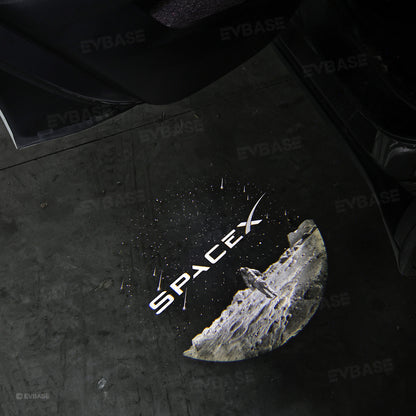 Model Y/3 Door Light Projector with Space Martian Style Puddle Lights for Tesla