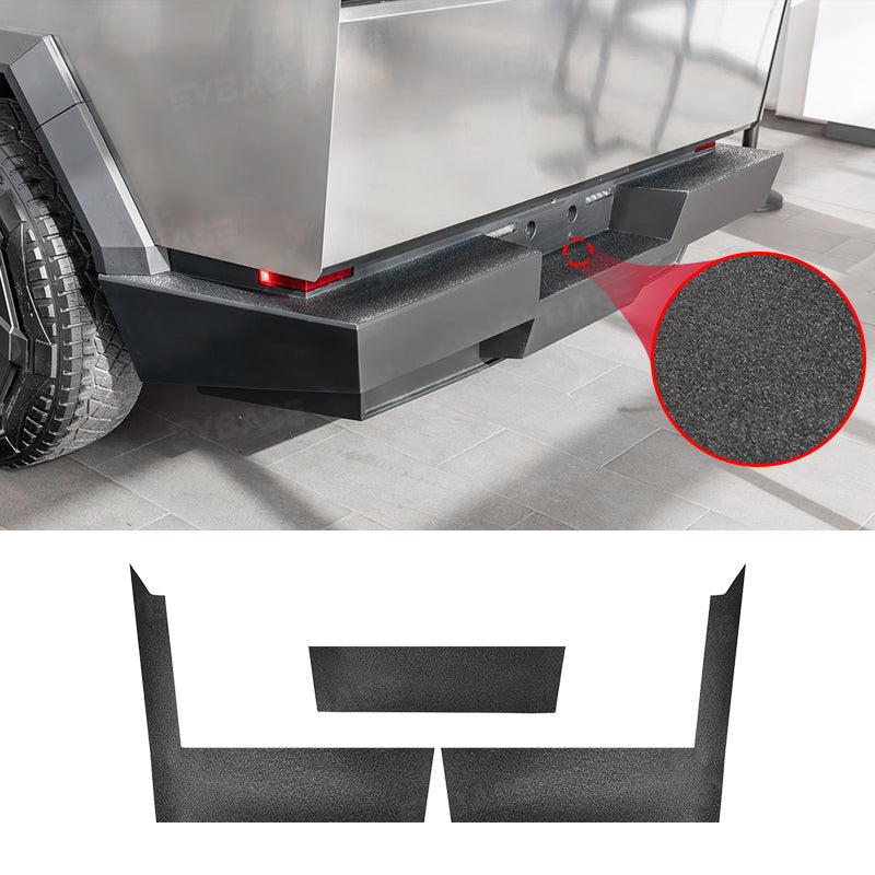 Cybertruck Tailgate Step Vinyl Wrap Cover Rear Bumper Truck Bed Cap Protective Trim Sticker for Tesla