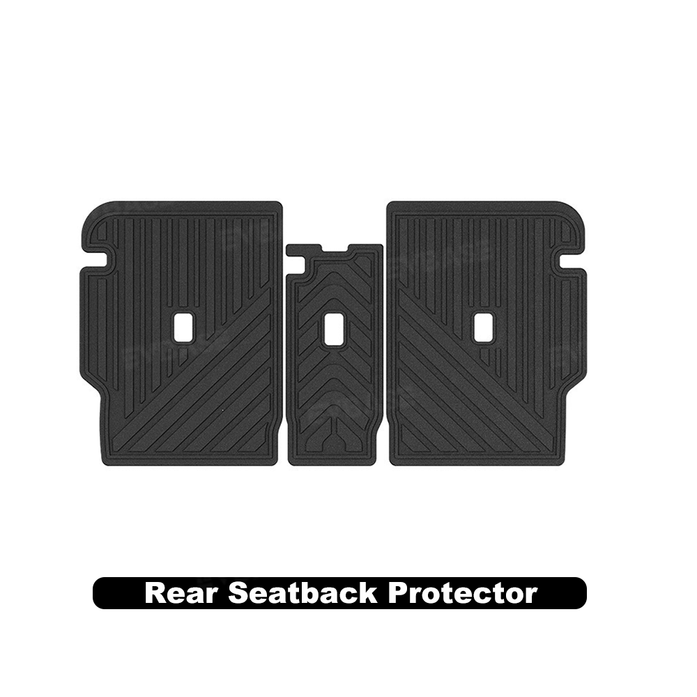 All Weather Floor Liners & Cargo Liners Frunk Mat &Trunk Mat &Rear Seat Back Protector Set for Rivian R2 Waterproof Non-Slip Protection Covers
