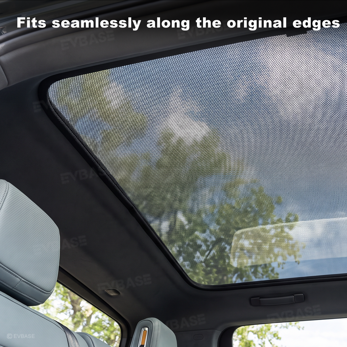 Panoramic Glass Roof Sunshade for Rivian R2 Sunroof Shade UV Protection & Heat Insulation