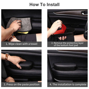 Tesla Cushion Armrest Support Organizer Door Pads Elbow Box Storage Rest