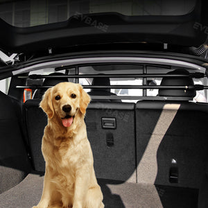 Tesla Model 3 Y Pet Barrier Adjustable Dog Car Barrier Heavy-Duty Fence Divider EVBASE