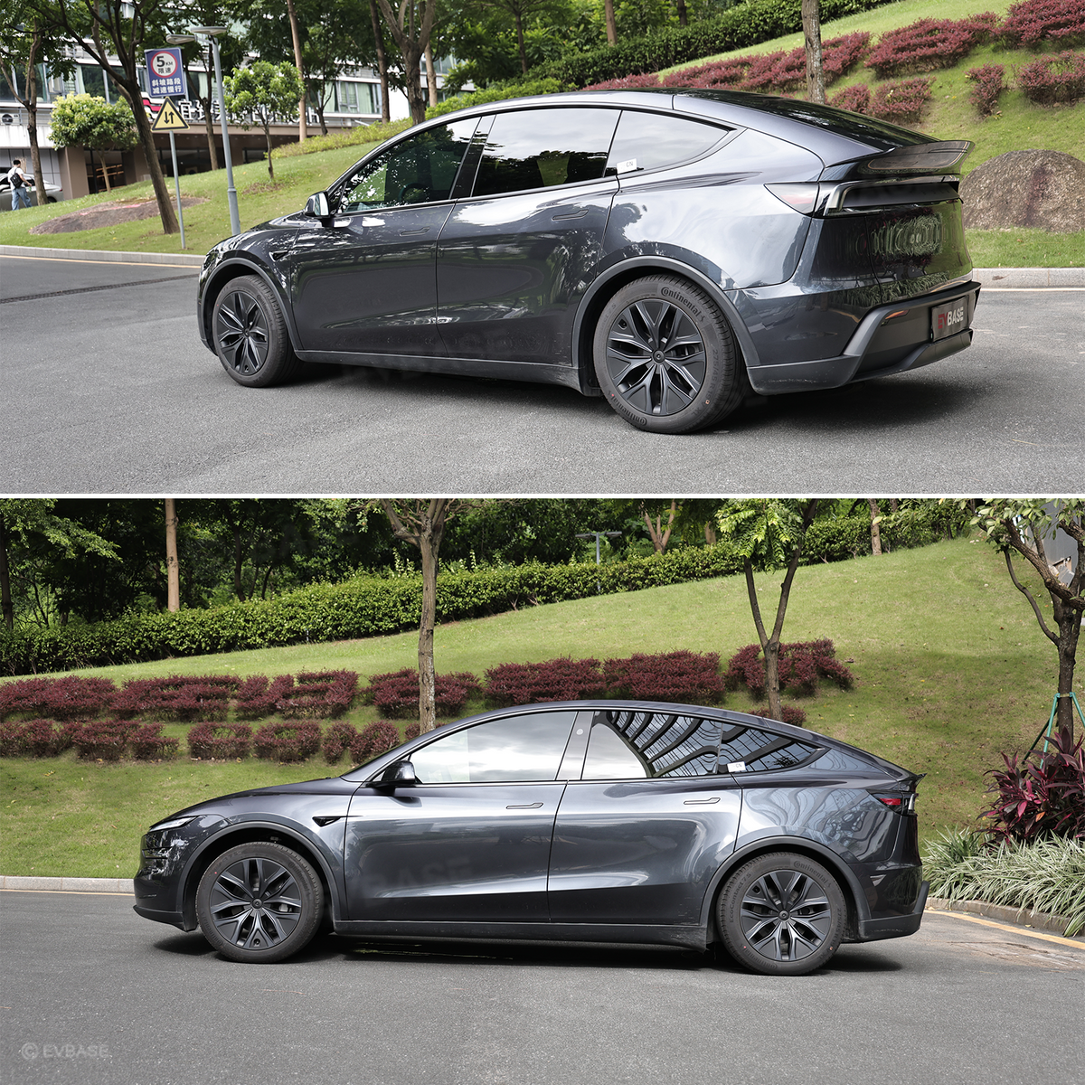 Model Y L Wheel Covers 19" Mecha Wheels Hubcaps Inspired By Model Y Performance
