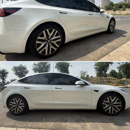 Model 3 Highland Wheel Covers 18" Photon Wheels Hubcaps Inspired By Model Y Performance