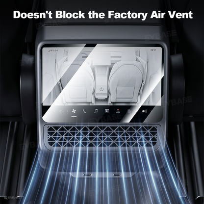 Model Y Juniper/ YL/ 3 Highland Rear Display Tempered Glass Screen Protector & Air Vent Cover
