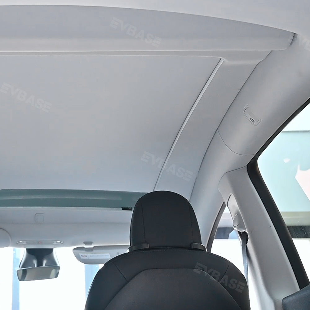 Model Y Electric Sunshade Voice Control Automatic Retractable Powered Glass Roof Shade for Tesla
