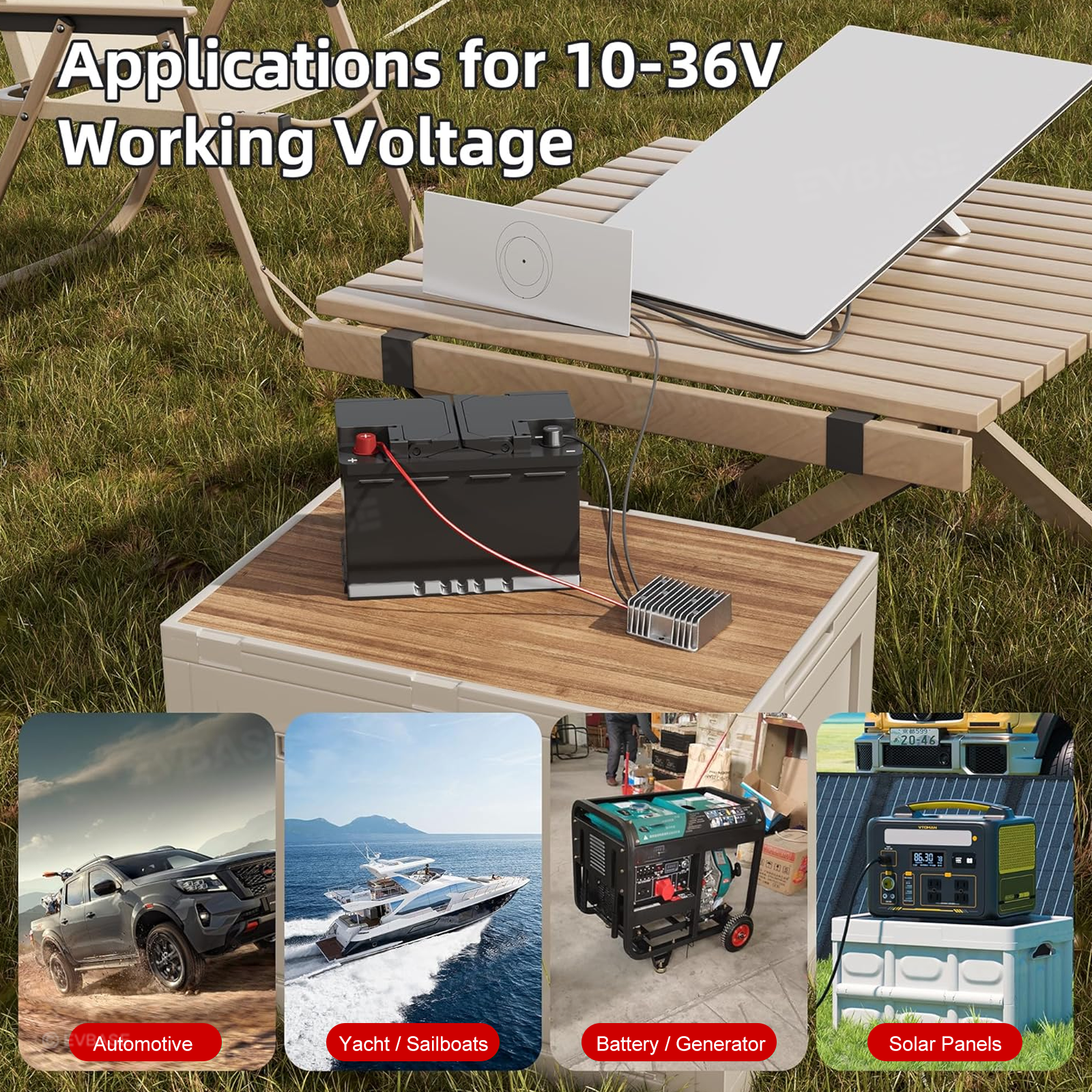 Starlink Gen 3 Power Cord 12V/24V to 57V 4.5A Converter for Starlink Gen 3 Router 12V (10-36V) Step-Up Power Adapter DC Male Plug Cable