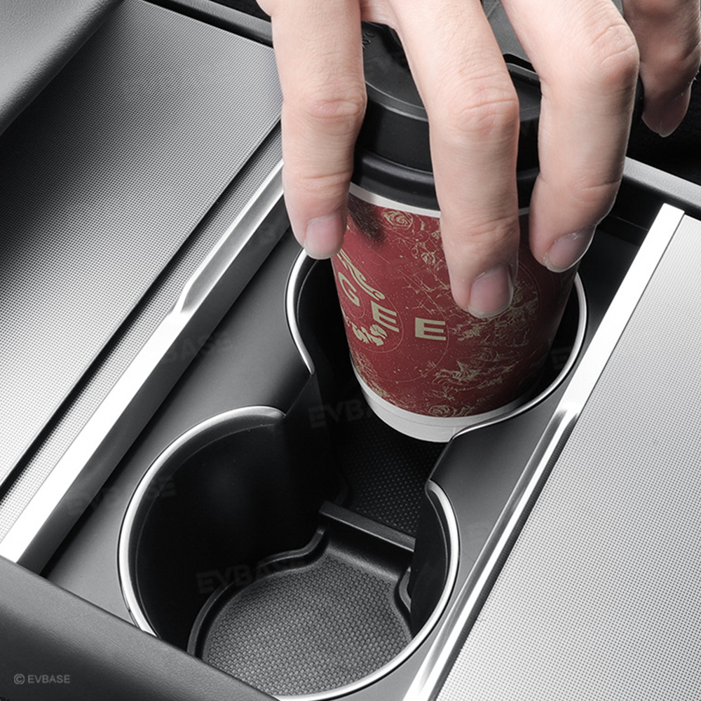 Model Y Juniper Door Side Pocket Storage Box Organizer Liners & Cup Holder Insert Pad
