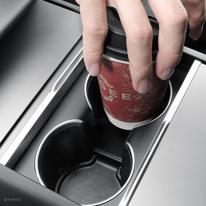 Model Y Juniper Door Side Pocket Storage Box Organizer Liners & Cup Holder Insert Pad