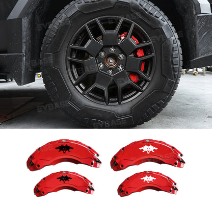 Cybertruck Brake Caliper Covers Wheel Hub Front Rear Caliper Protector With Cyberbeast Logo Decals