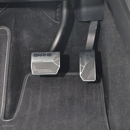Model Y/ YL/ 3 Aluminum Alloy Brake & Accelerator Pedal Covers Non-Slip Foot Pedals Pads Set
