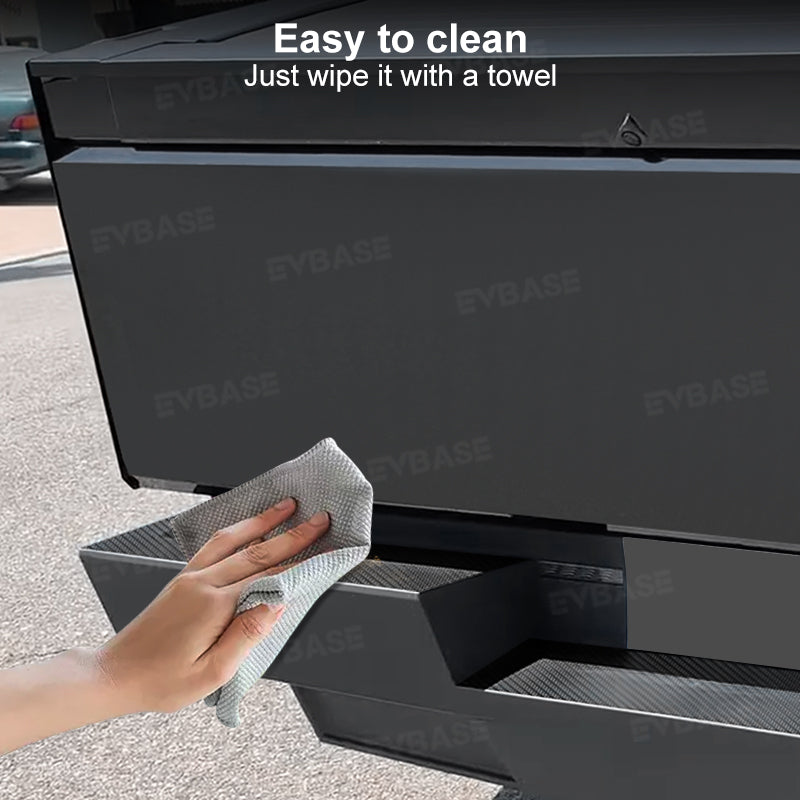 Cybertruck Tailgate Step Vinyl Wrap Cover Rear Bumper Truck Bed Cap Protective Trim Sticker for Tesla