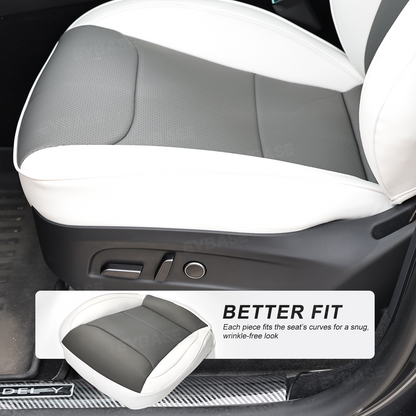 Model Y/ Y Juniper Seat Covers NAPPA Leather Seat Protector Full Set Airbag Compatible