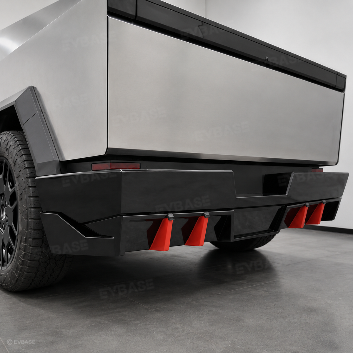 Cybertruck Rear Diffuser Aggressive Performance Styling ABS Rear Bumper Diffuser