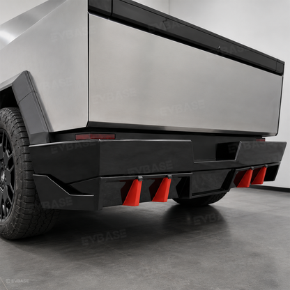 Cybertruck Rear Diffuser Aggressive Performance Styling ABS Rear Bumper Diffuser