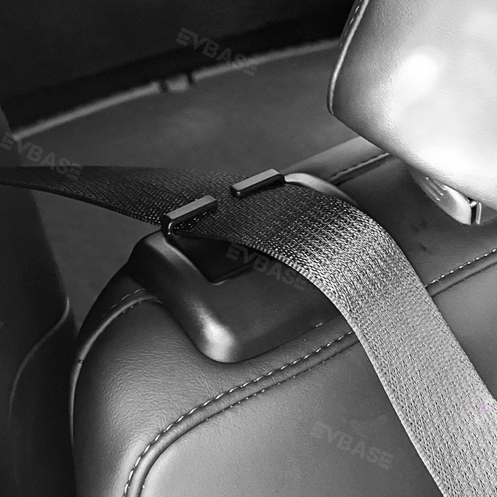OEM Tesla Model Y 2020-2022 Front Left Seat Belt - Black/Gray 1493782-01-C