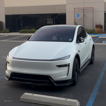 Model Y Juniper Front Bumper Lip Spoiler Fascia Splitter Sporty Style for Tesla Body Kit