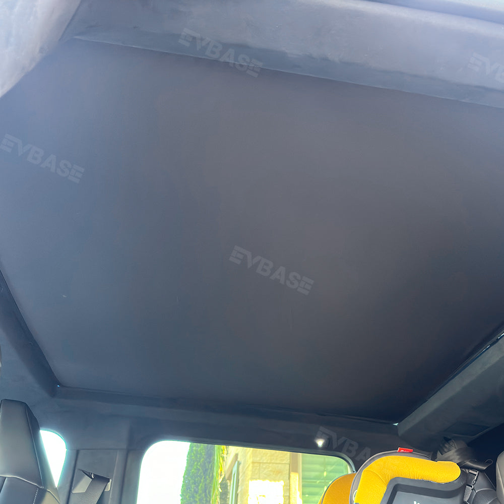 Cybertruck Glass Roof Sunshade Foldable Ice Crystal Coating Heat Insulation Sun Visor for Tesla