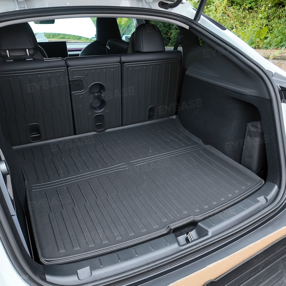 Model Y Juniper Standard All-Weather Floor Mats & Trunk Mats Cargo Liners & Seatback Covers TPE Interior Full Coverage Protector
