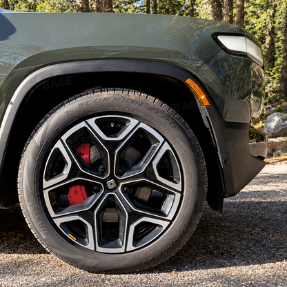 Brake Caliper Covers for Rivian R1S/R1T Front & Rear Caliper Protector Performance Look Precision Bolt-On