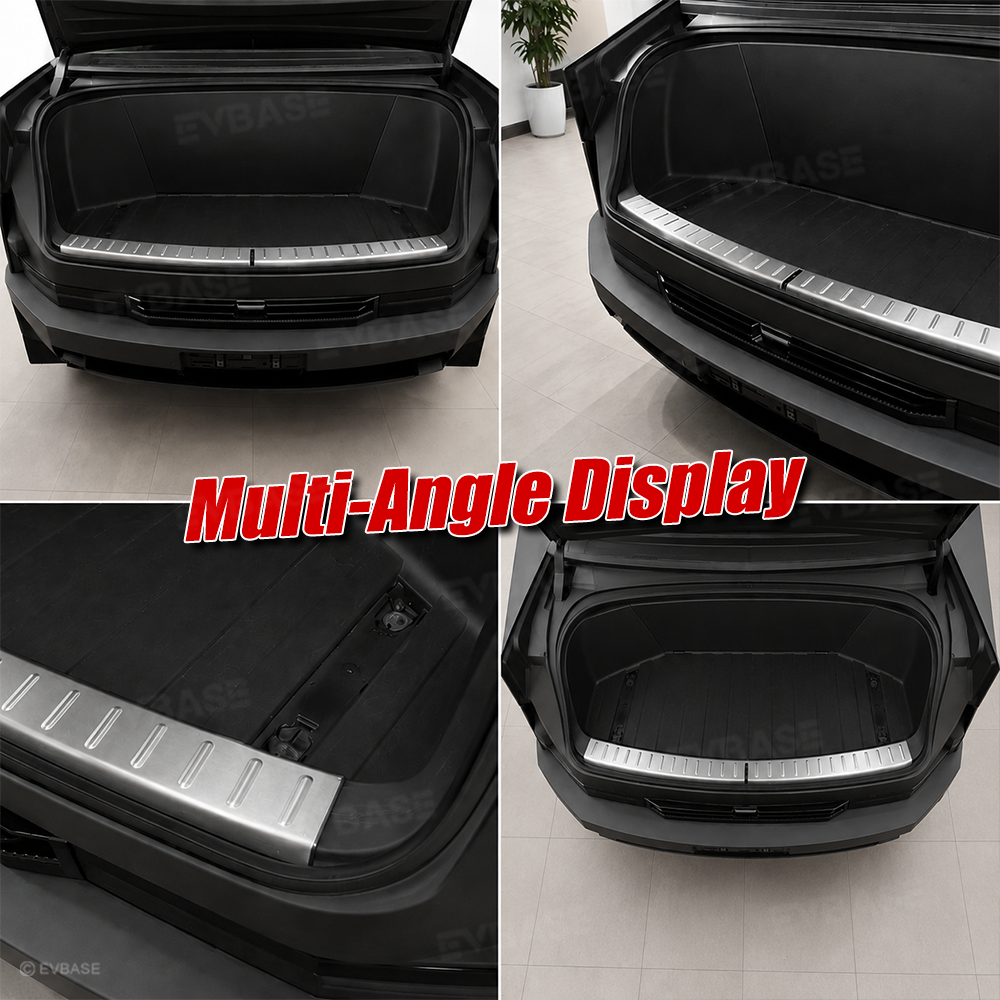 Cybertruck Front Trunk Sill Protector Stainless Steel Threshold Guard Cover