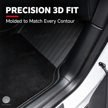 Model Y L Door Sill Protector Front & Rear Anti-Scratch Door Sill Guards TPE Door Entry Protective Covers