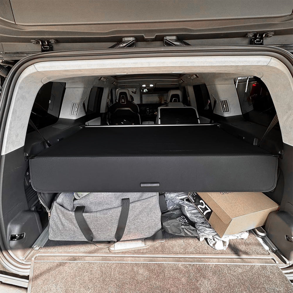 EVBASE R1S Trunk Cargo Cover Rivian R1S Retractable Cargo Cover Luggag