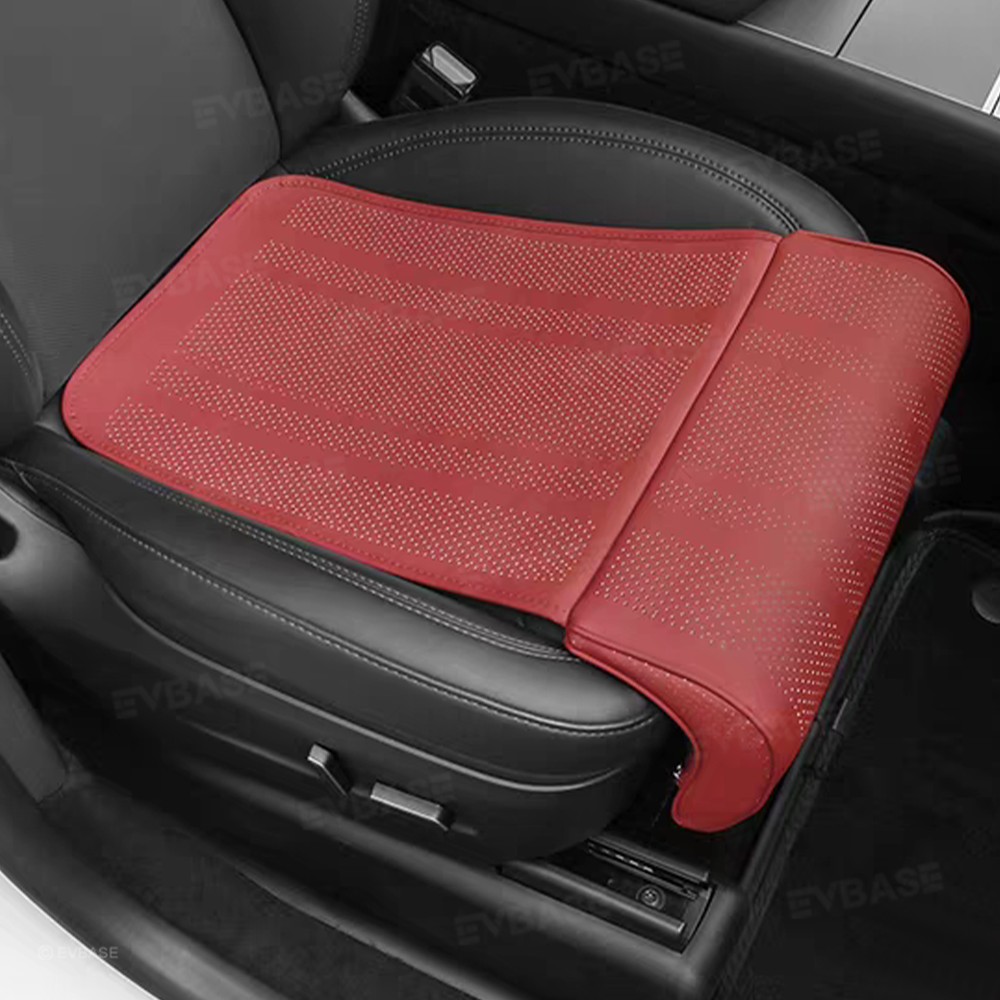 Front Seat Leg Support Cushion Nappa Leather for Tesla Model Y/ Y Juniper & Model 3/ 3 Highland