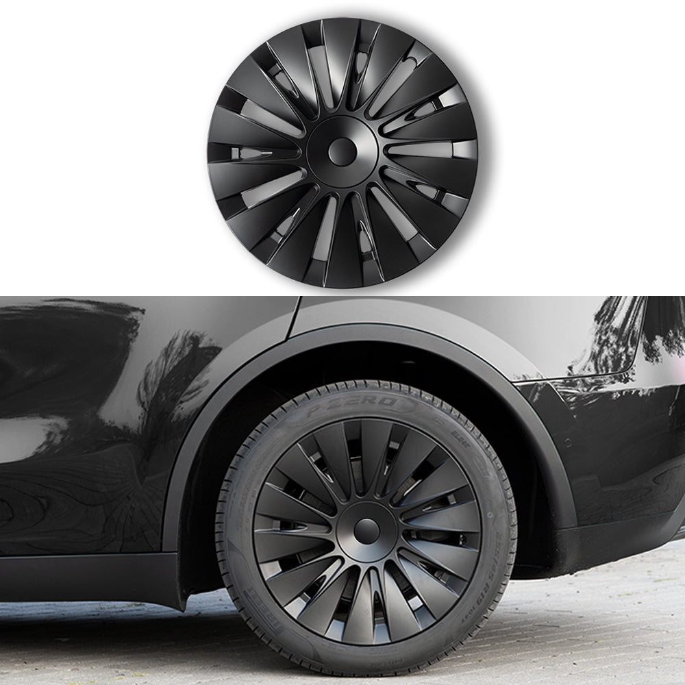 Nuovi copriruota a induzione Tesla Model Y 19 pollici 4 pezzi accessor -  EVBASE-Premium EV&Tesla Accessories