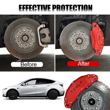 Model Y Juniper Standard Brake Caliper Covers Set Performance Aluminum Front & Rear Caliper Protector Precision Bolt-On