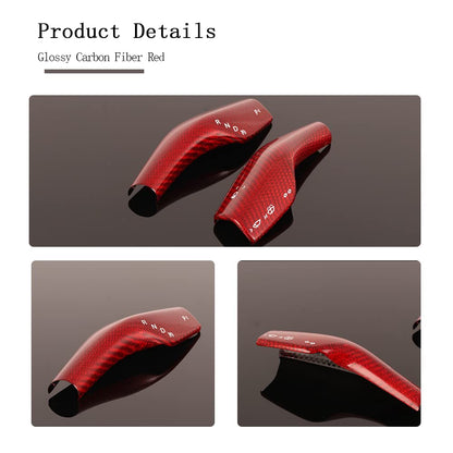 Model Y 3 Real Carbon Fiber Interior Accessories Column Gear Shift Cover for Tesla