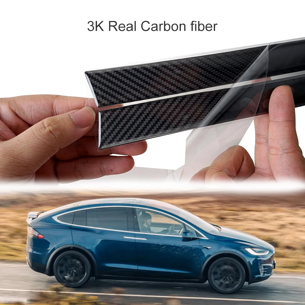 Carbon Fiber Door Handle Covers For Tesla Model X – Yeslak