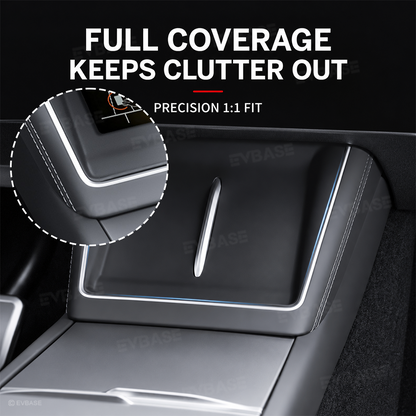 Model Y L Center Console Wireless Charging Pad Liner Silicone Charger Protector Anti-Slip Mat