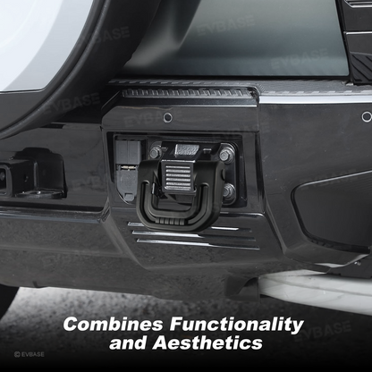 Tow Hook Covers for GMC Hummer EV Front Rear Bumper Performance D-ring Recovery Hook 3PCS