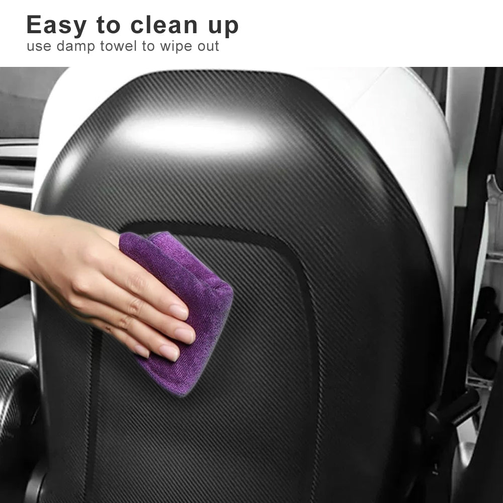 Tesla Model Y 3 Carbon Fiber Interior Accessories Backseat Cover