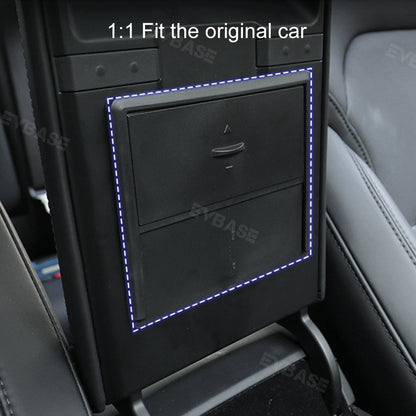 Model 3 Highland Center Console Organizer Armrest Storage Box Hidden Compartment for Tesla