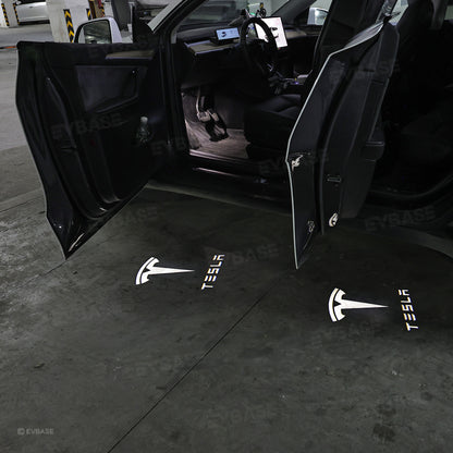 Model Y/3 Door Light Projector with Space Martian Style Puddle Lights for Tesla