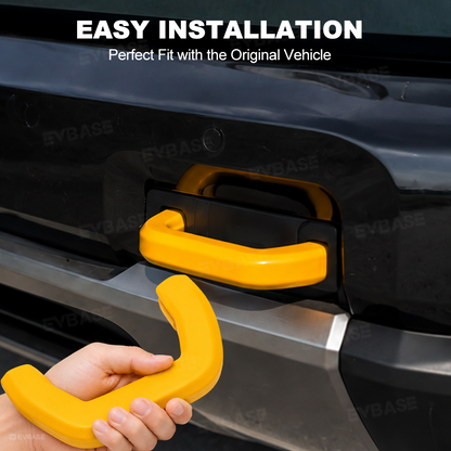 Front Bumper Tow Hook Covers for Rivian R2 Silicone Tow Hooks Protector
