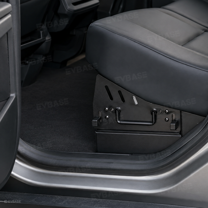 Cybertruck Rear Under-Seat Gear Tunnel Slide Tray Sliding Under-Seat Hidden Storage Drawer