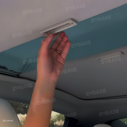Model Y Juniper Retractable Sunshade for Tesla Glass Roof Sunshade With Roll Fabric Style Heat Insulation UV Protection